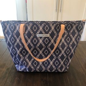 Petunia Picklebottom Downtown Tote in Indigo